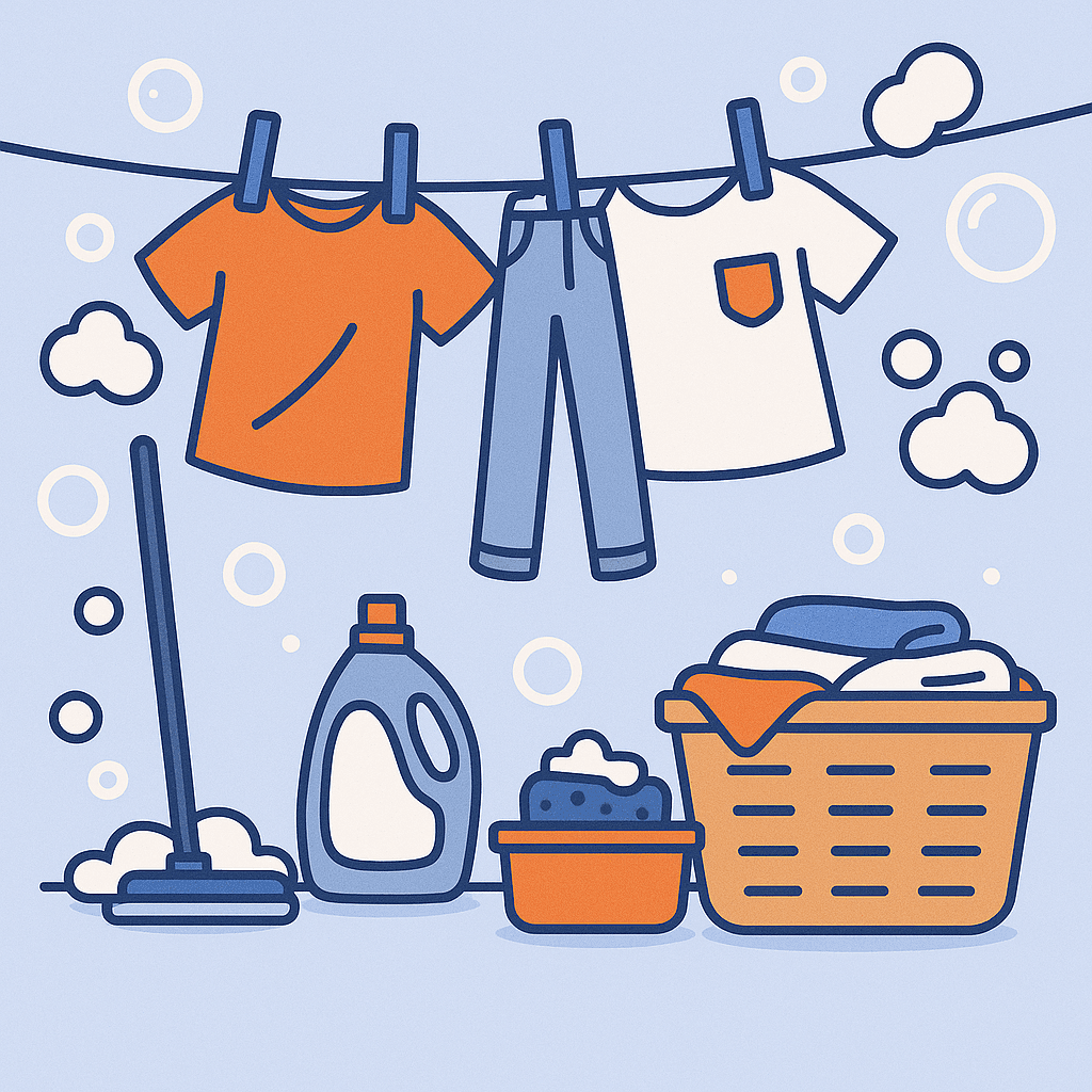 washed clothes