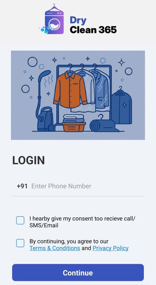 App screenshot on phone mockup 1